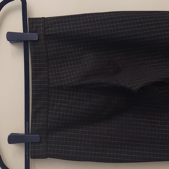 MAX STUDIO PullOn Black Checkered Boot Cut Pants - Picture 6 of 10